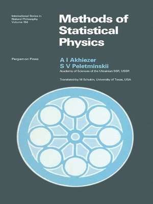 cover image of Methods of Statistical Physics